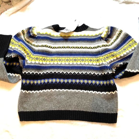 Zara women jacquard sweater ref 2298/109 - Picture 2 of 2